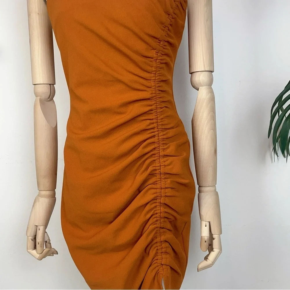 Elliatt Oceana Mini Dress in Amber - Picture 3 of 7